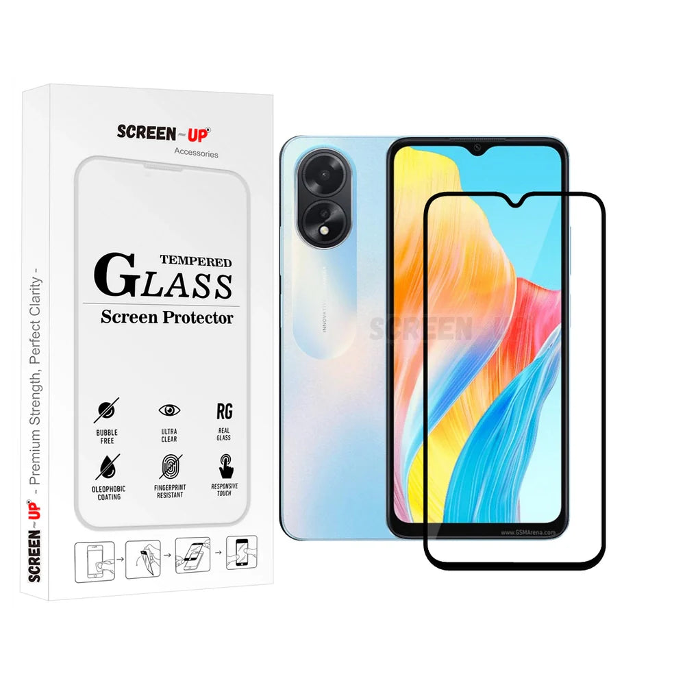 Oppo A18 / A31 / A38 / A57 Tempered Glass Screen Protector