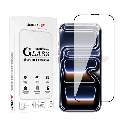 Apple iPhone 17 Pro Tempered Glass Screen Protector