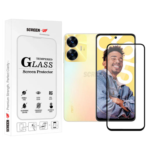 Realme C55 / Realme C75 Tempered Glass Screen Protector