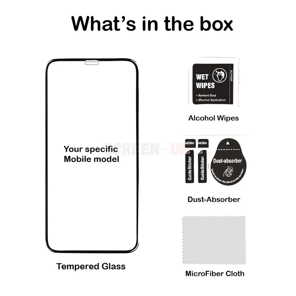 Realme Narzo 10 / 10a / 20 / V23 Tempered Glass Screen Protector