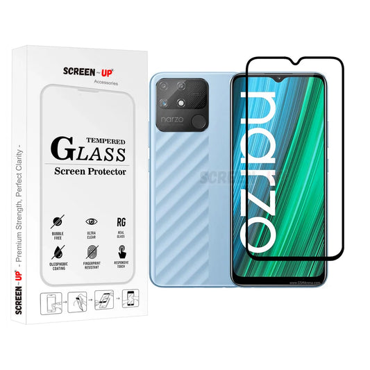Realme Narzo 50A / 50i Prime Tempered Glass Screen Protector