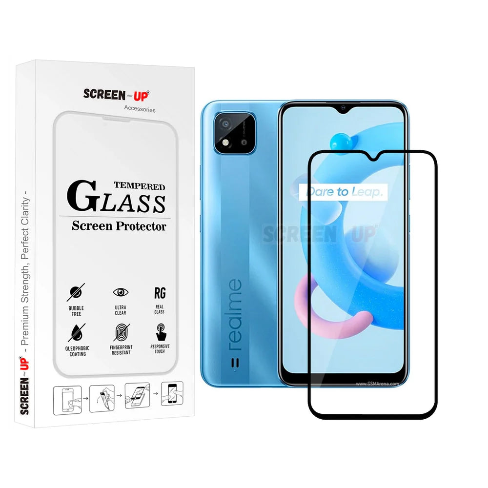 Realme C20a / C25 / C30s Tempered Glass Screen Protector