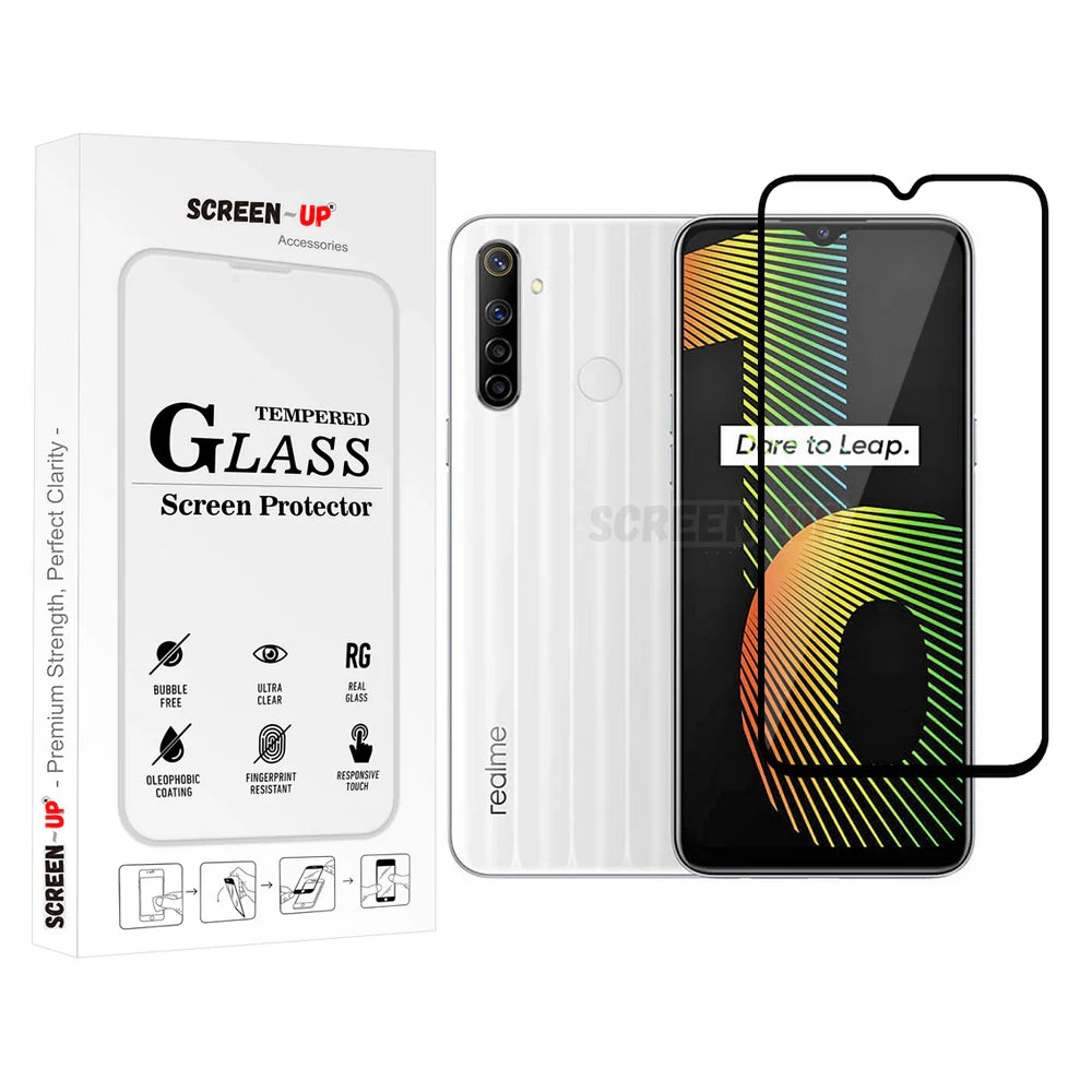 Realme Narzo 10 / 10a / 20 / V23 Tempered Glass Screen Protector